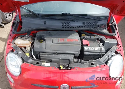 2012 Fiat 500 Sport из США, поврежденный, VIN 3C3CFFBR1CT366328